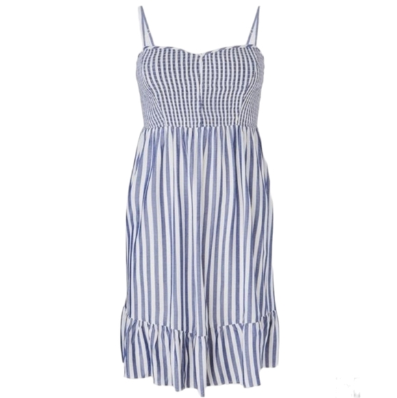 TORRID Mini Challis Smocked Skater Dress, size 2 - Picture 1 of 11